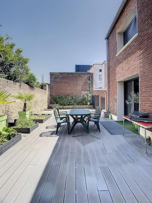 Grande Maison Cosy Terrasse Parking Gare 8 Pers Ам'єн Екстер'єр фото